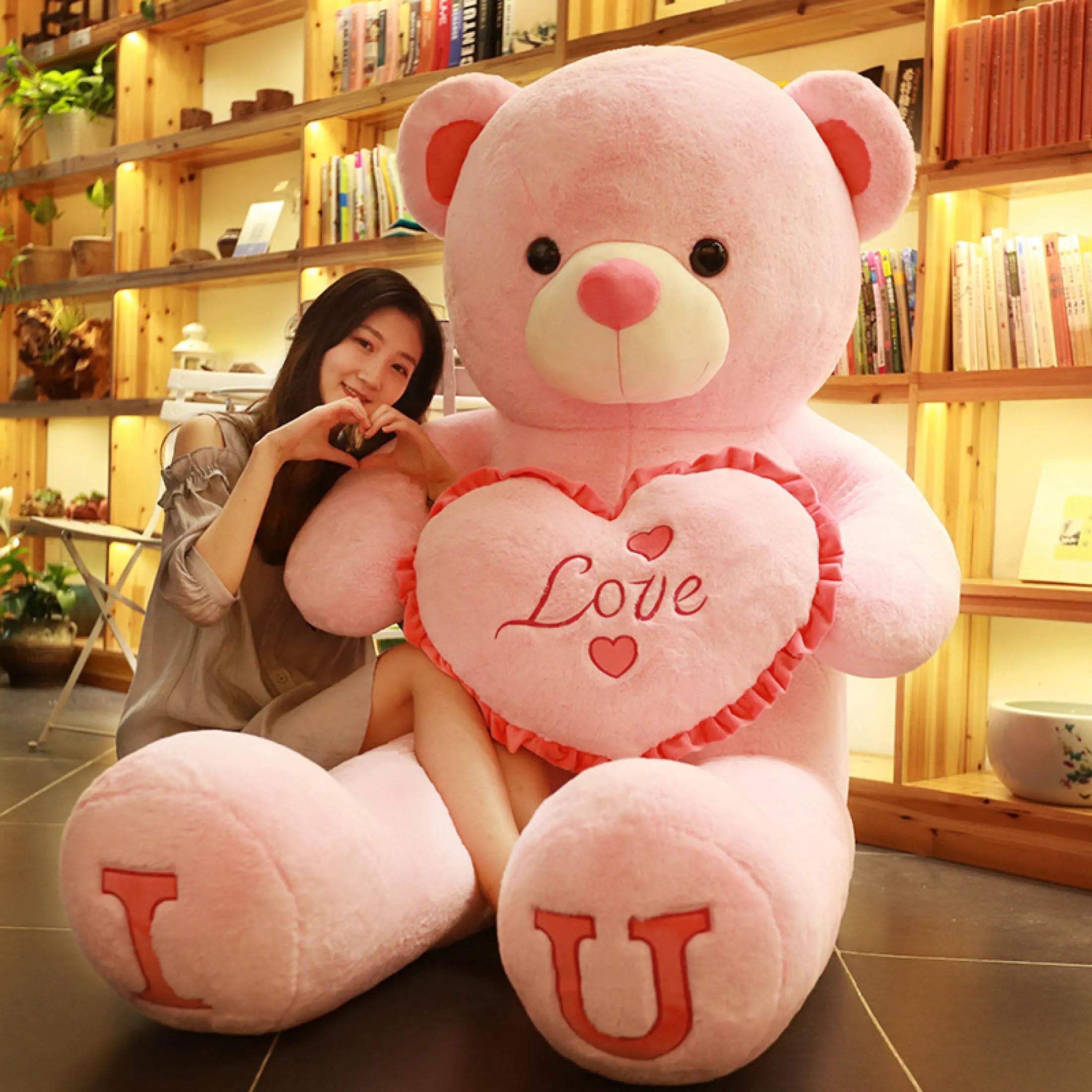 Big “I Love You” Teddy Bear Plush