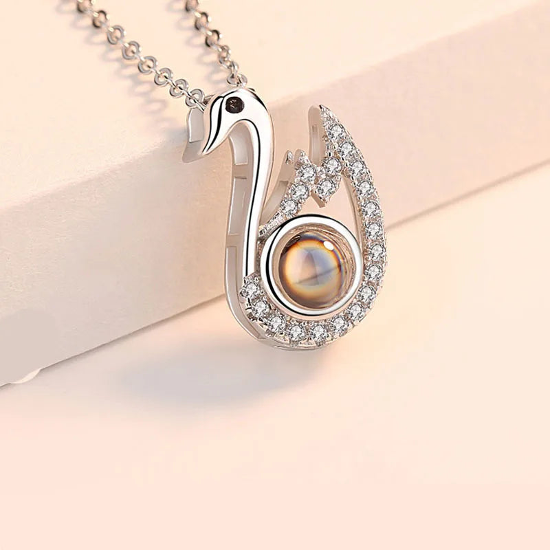 Love You” 100 Languages Projection Necklace – Valentine’s Day Gift 21