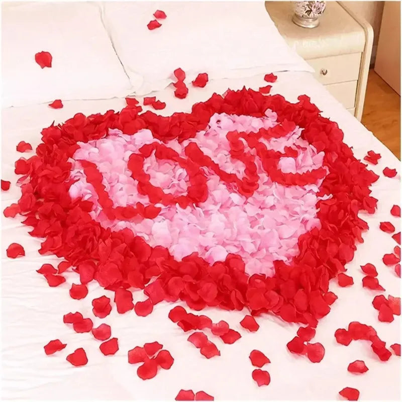 Artificial Silk Rose Petals – Valentine’s Day Decoration 4