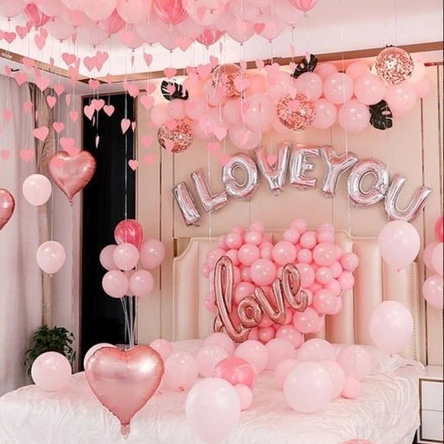 ILove You Balloon Decoration 5