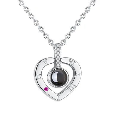 Love You” 100 Languages Projection Necklace – Valentine’s Day Gift 17